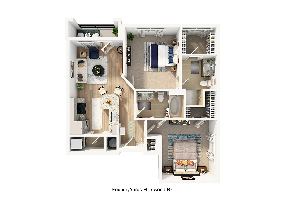 Floor plan B7