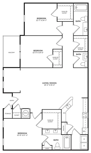 Floor plan C3