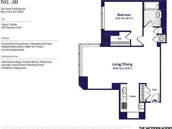 2nd image of 303 E 33rd St APT 3B