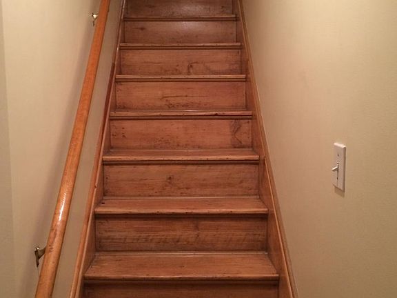 stairs real wood