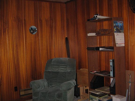 Teak Paneled Den/Office