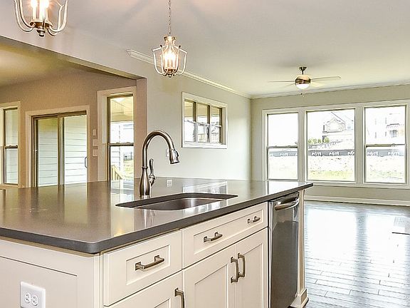 Kitchen, Dining, Family Room example