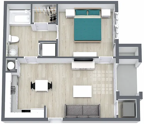 Floor plan Fremont
