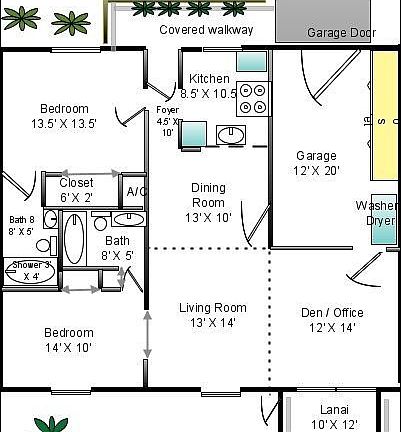 Floor plan layout
