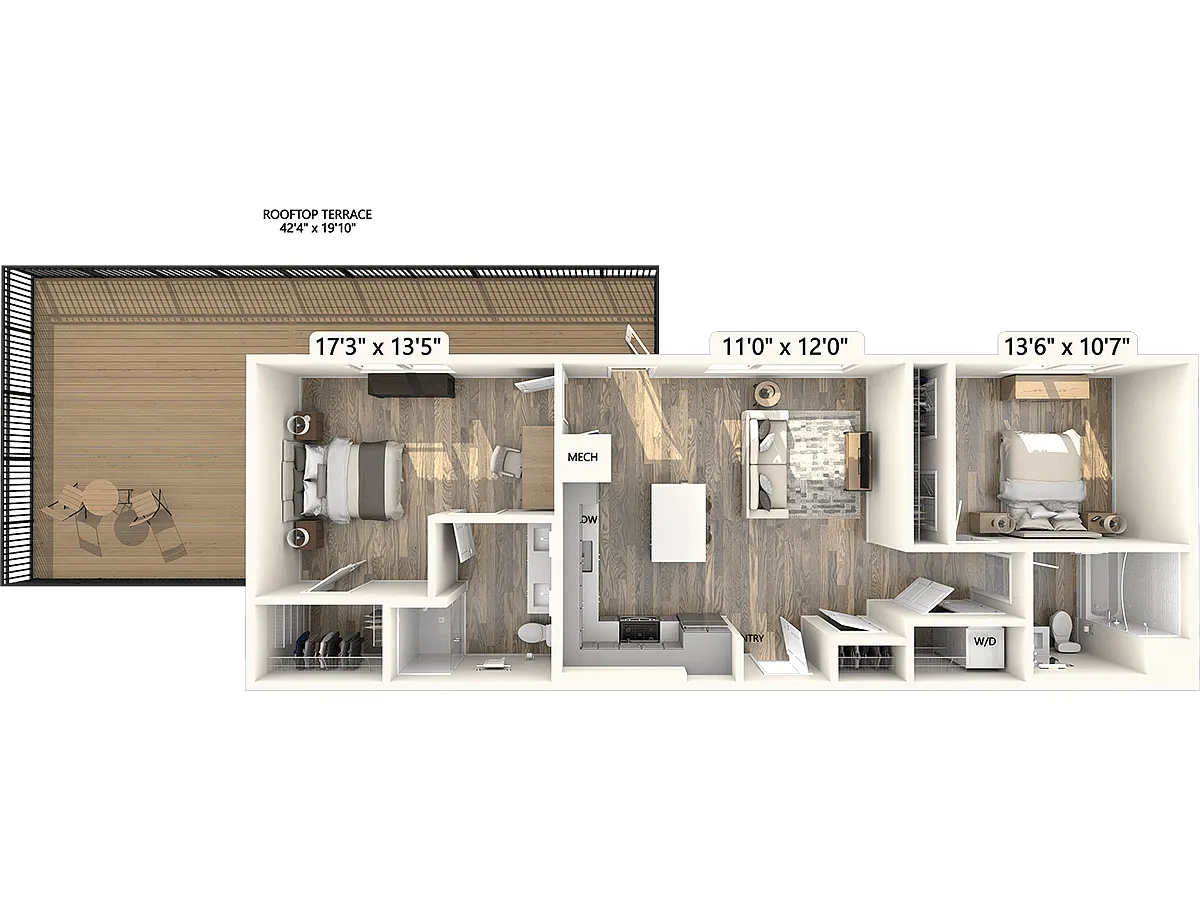 Floor plan B1-1104sf