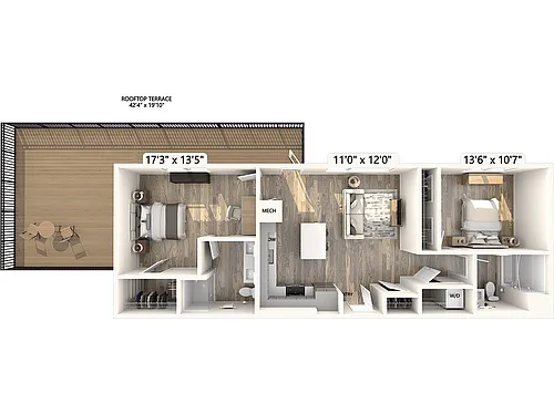 Floor plan B1-1104sf