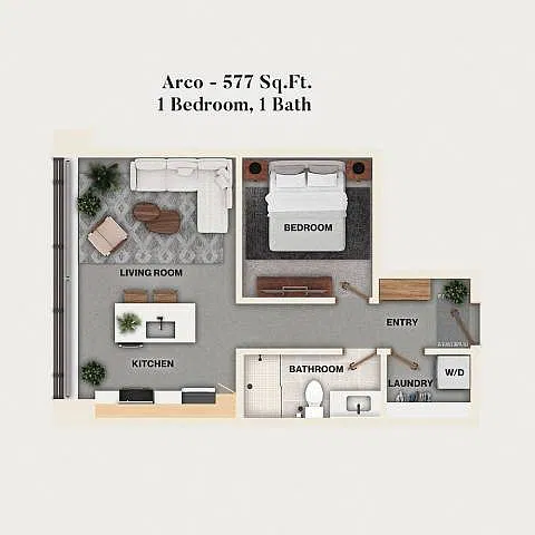 Floor plan A02 - Arco