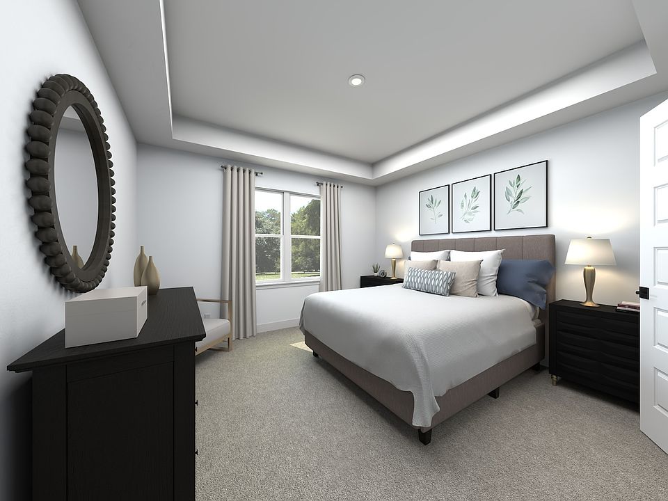 Rendering of the Corsica Primary Bedroom