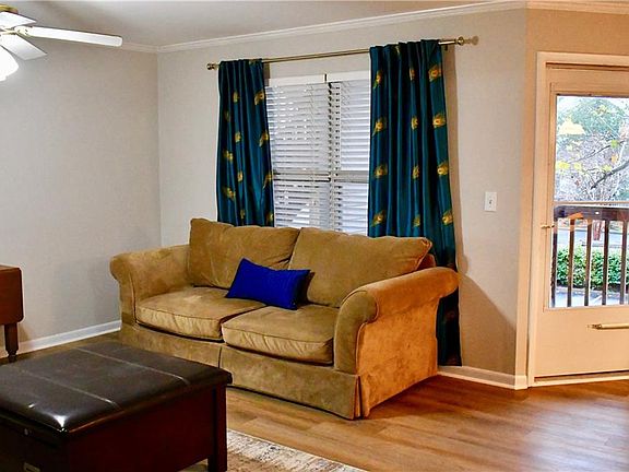 Living area with room for multiple seating areas.