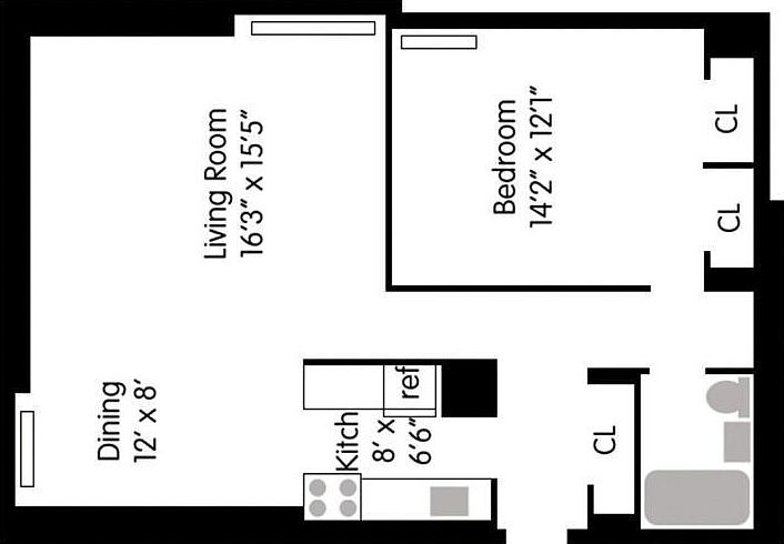 2nd image of 1641 3rd Ave APT 13D