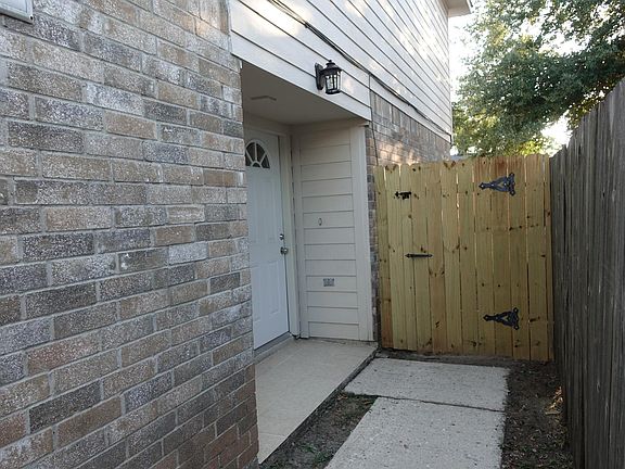 Front door into the house