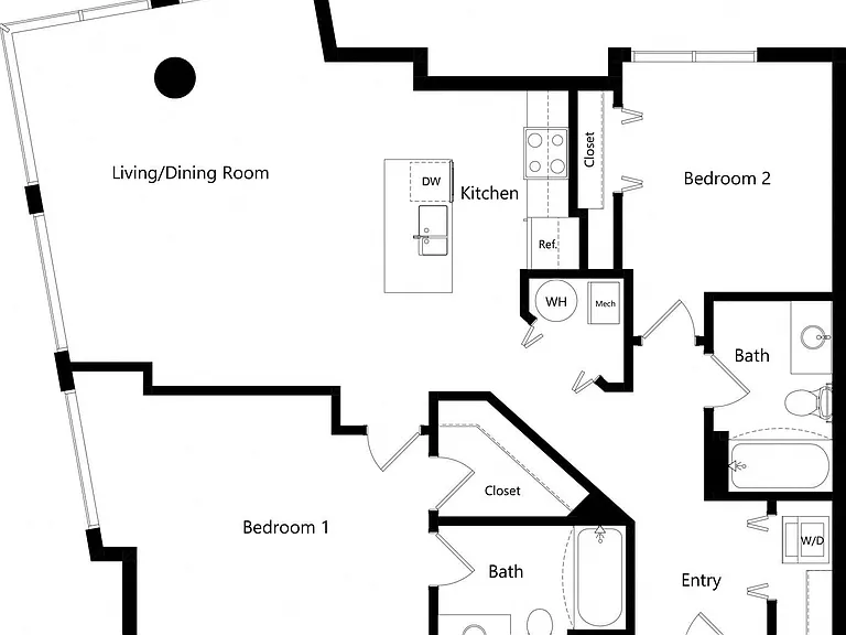 Midtown Crossing Apartments — Photo 100