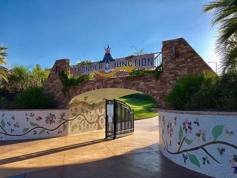 Thunder Junction All Abilities Park within walking distance.
