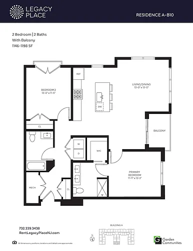 Floor plan A-B10