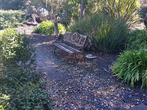 Front of property is quiet.