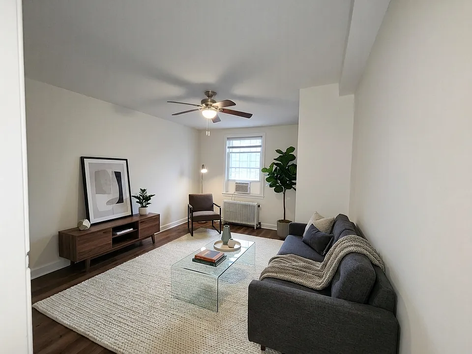 Virtually Staged Living Room
