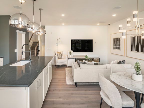 Open concept layout perfect for entertaining