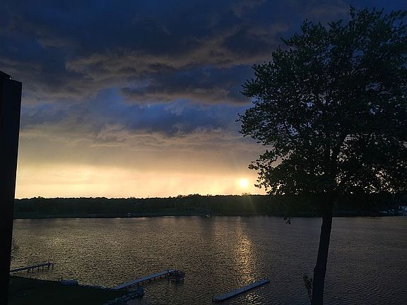 Sunset from upper deck