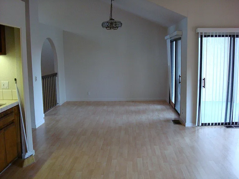 dining area on upper level