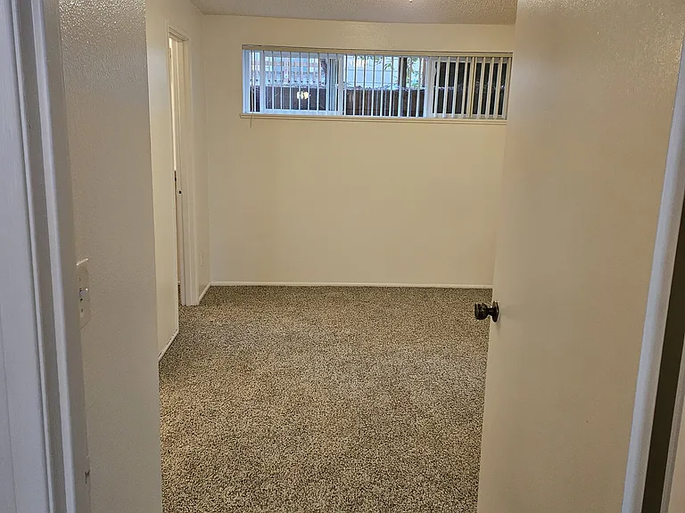 bedroom view of 1 bedroom apt.