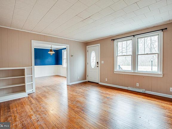 View from the living room to dining room