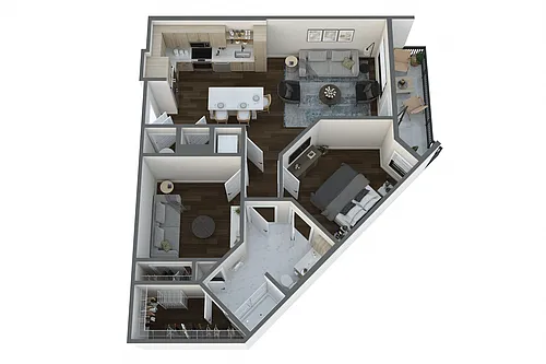 Floor plan Indian Creek with Study
