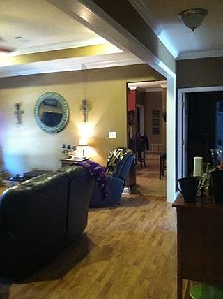 Living room to kitchen