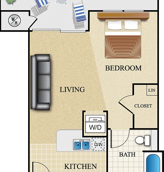 Plan Q (PII) Floorplan Diagram