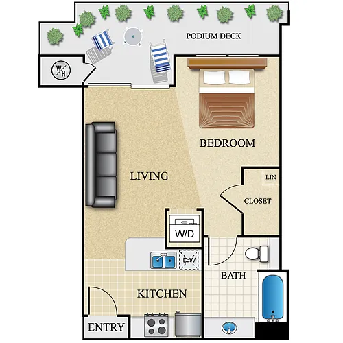 Floor plan Plan Q (PII)