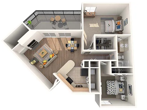 Floor plan B1