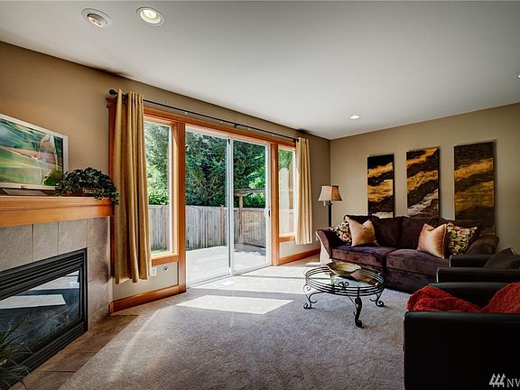 Living opens to Backyard