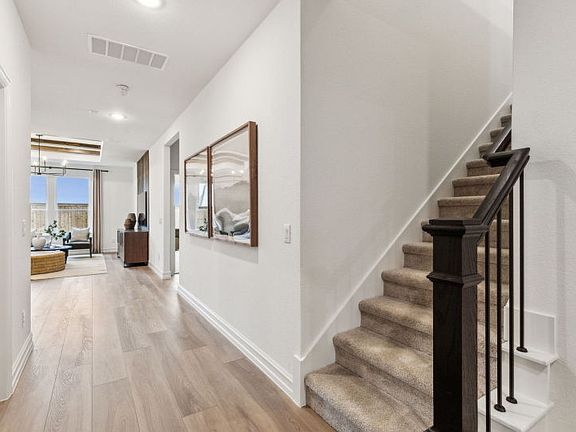 Welcoming entry into home