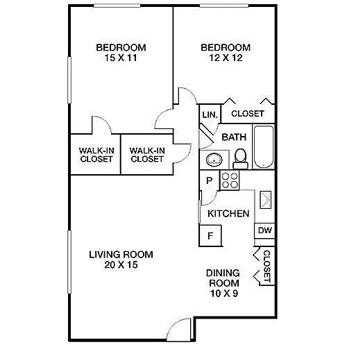 Floor plan Buckingham