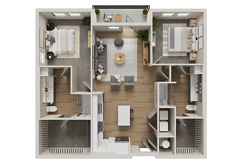 Floor plan B1
