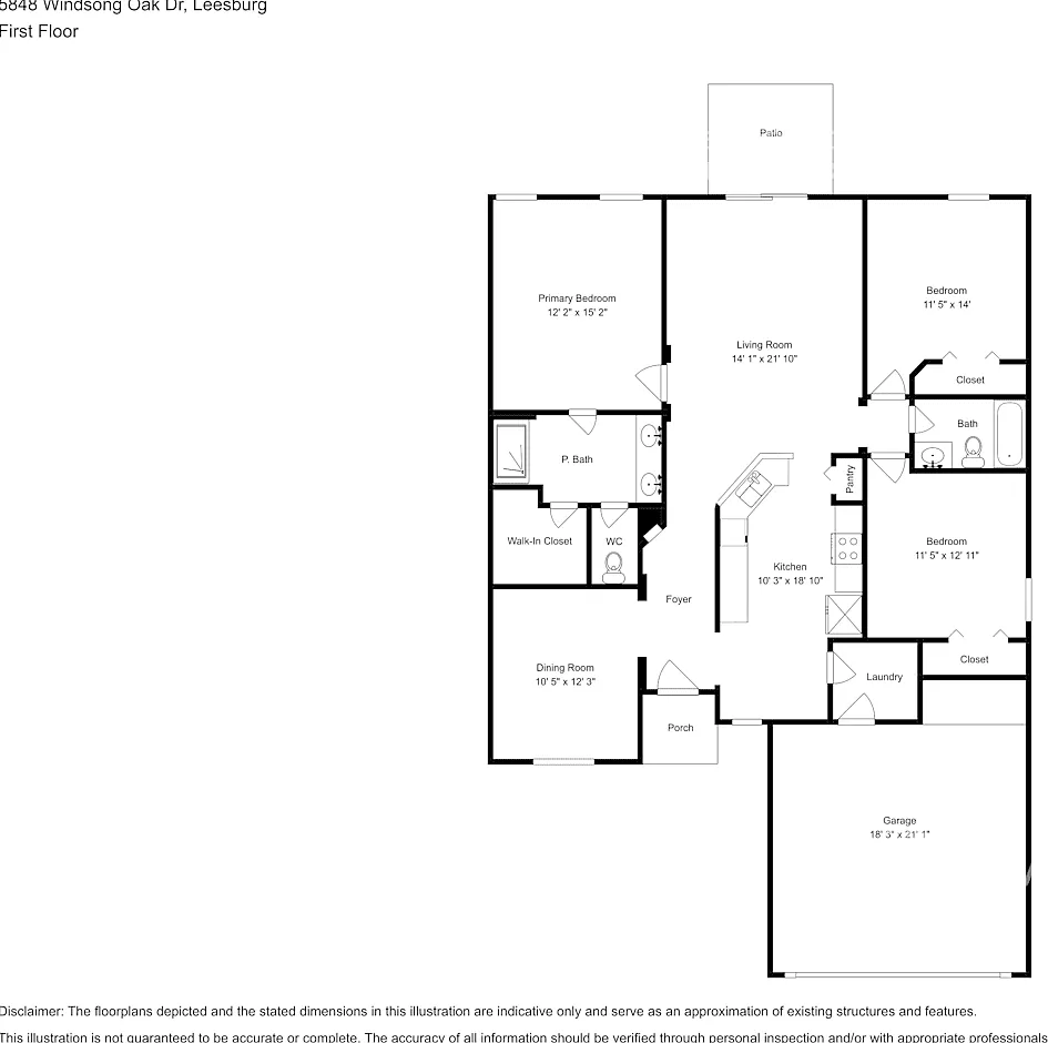 5848 Windsong Oak Dr Leesburg, FL 34748 — Photo 2
