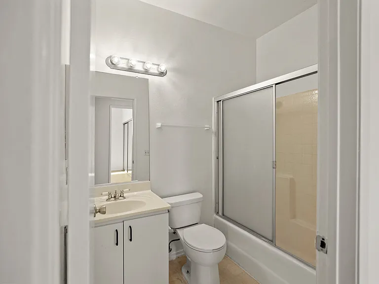 Bathroom with Bathtub with Glass Doors