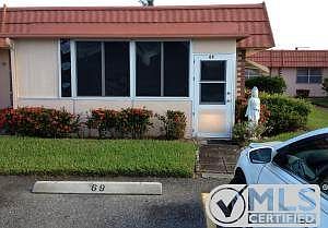 Entry from parking lot