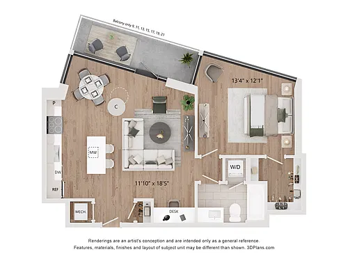 Floor plan C061