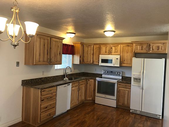 Kitchen with granite