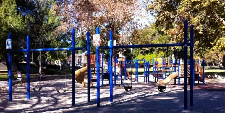 Kids' playground 350 yards away