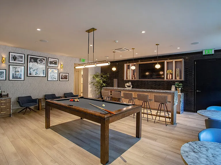 The new Club Lounge Bar and Billiards