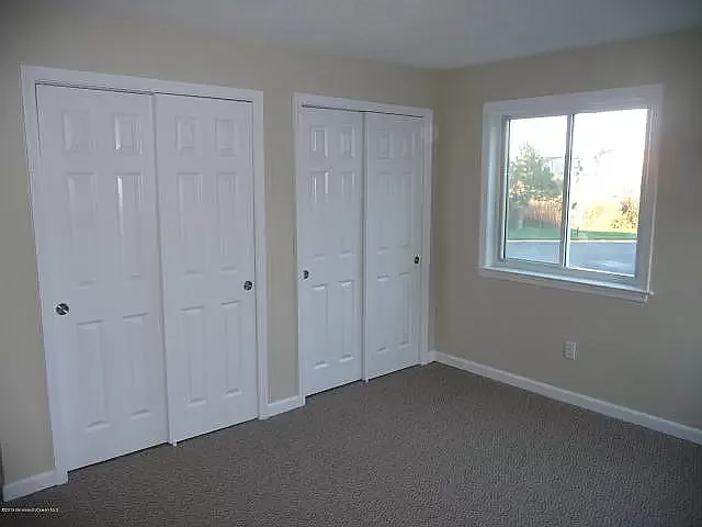 Lots of closet space in master bedroom