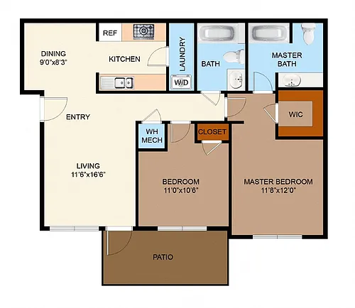 Floor plan B1