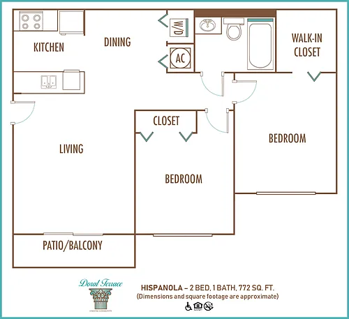 Floor plan HISPANOLA