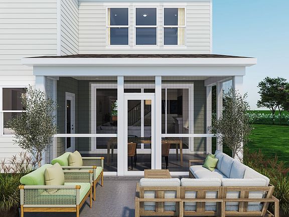 Johnson Pond Plan 5 Outdoor Living Space