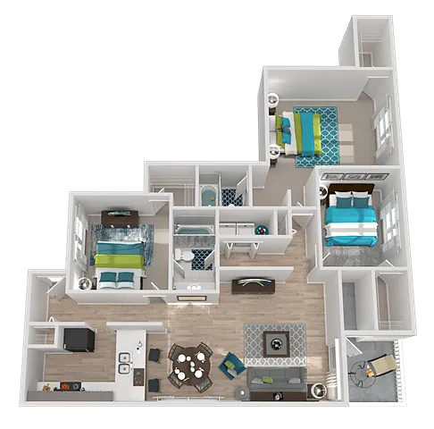 Floor plan Willow