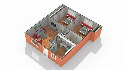 Floor plan McKinley