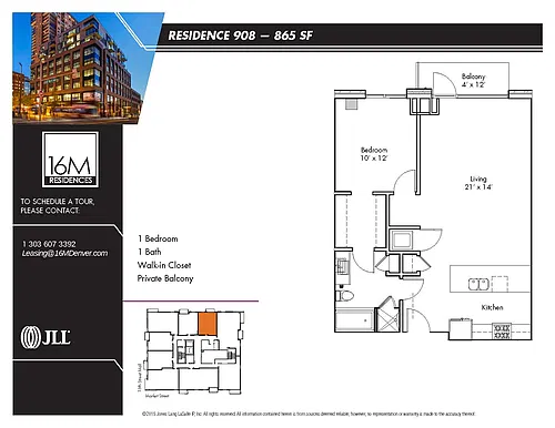 Floor plan 908