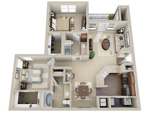 Floor plan B2