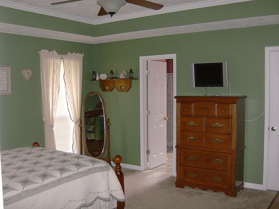 Partial view of master bedroom